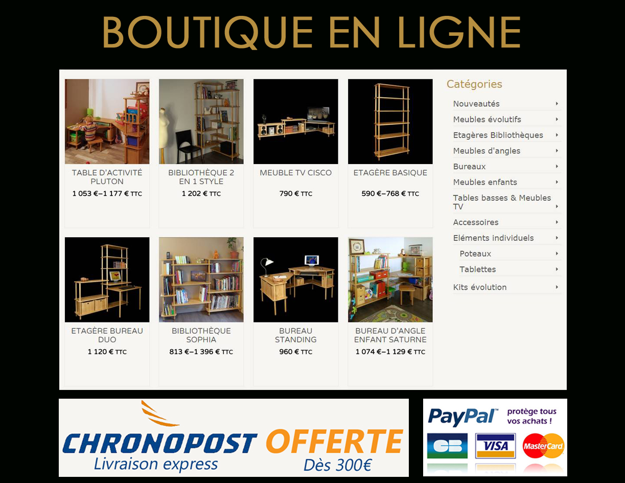 Boutique en ligne