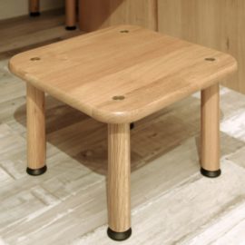 Tabouret enfant en chêne massif - 24 cm