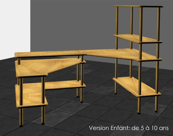 Bureau PLUTON - version enfant