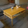 Table basse robuste et durable en bois massif